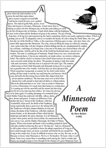 A Minnesota Poem